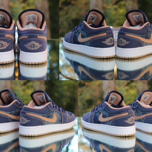 Air Jordan 1 Low Denim - Picture 12 of 16